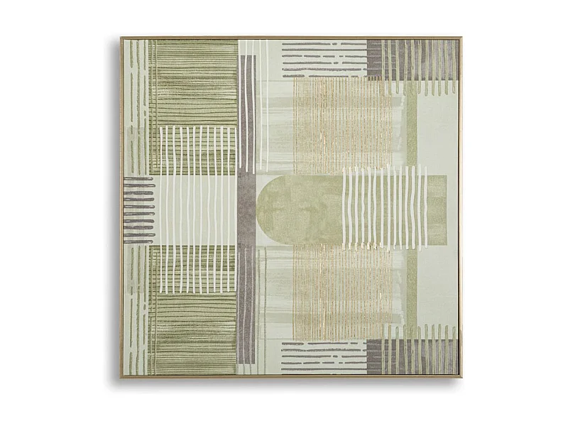 Impression sur Toile avec Cadre MF786, Multicouleur, 60x3x60 cm, Epikasa