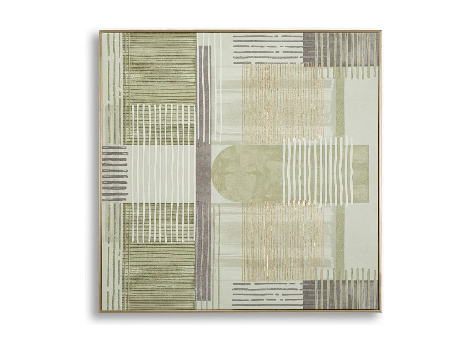 Afdrukken op Canvas met Lijst MF786, Veelkleurig, 60x3x60 cm, Seven Design