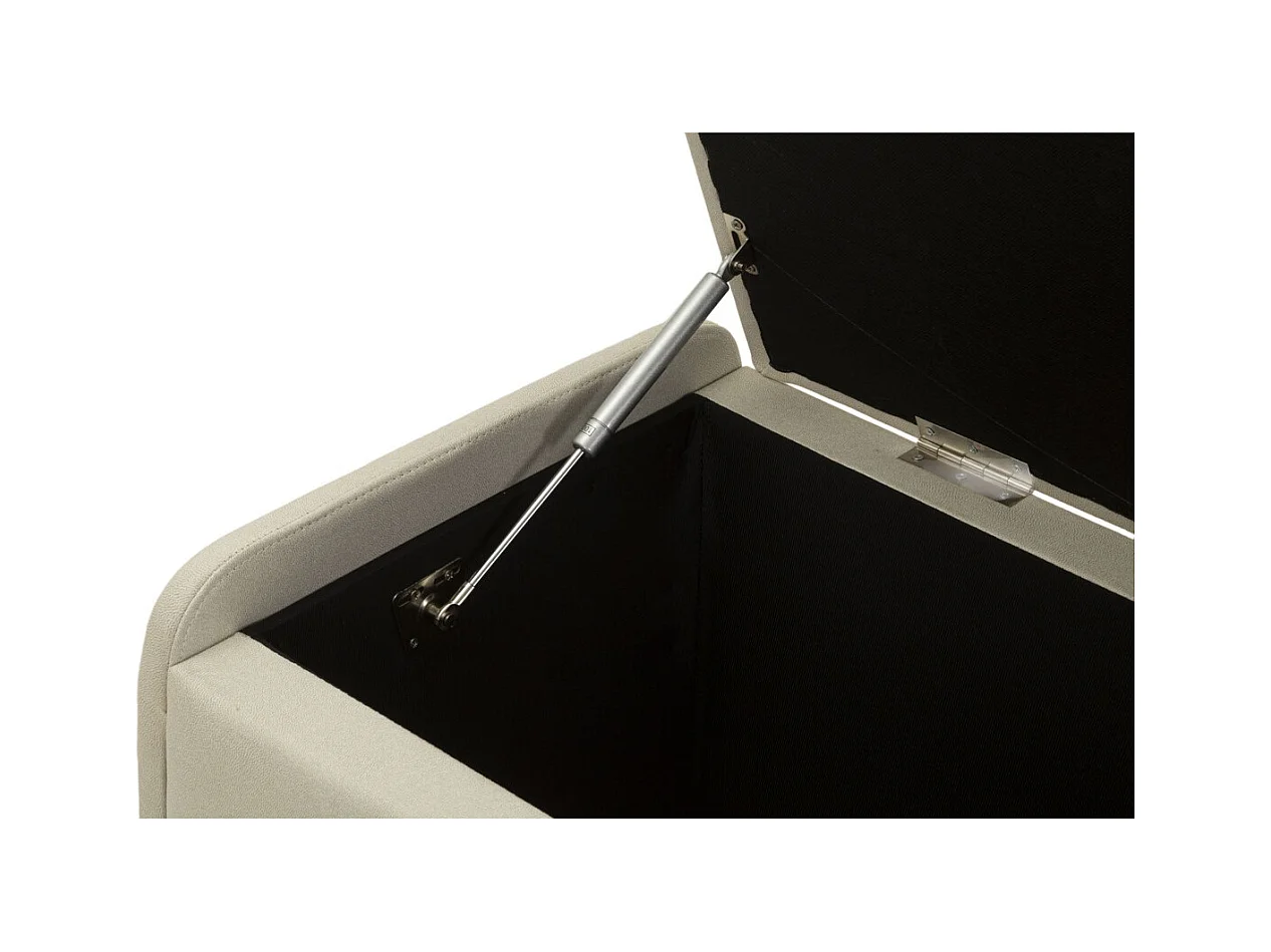 Panca con Portaoggetti MF766, Beige, 130x45x45 cm, Epikasa