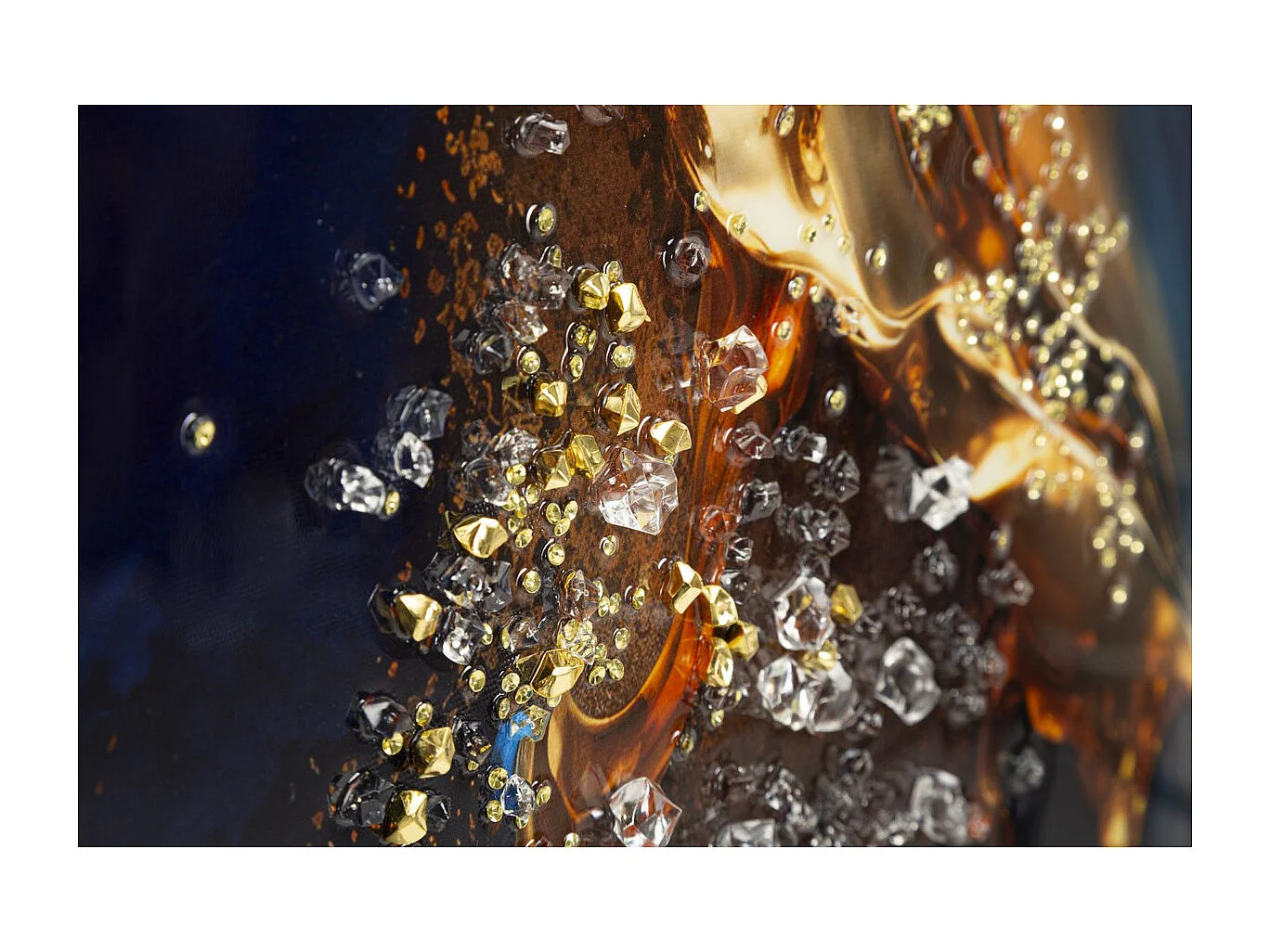 Impresión sobre Lienzo con Marco Mármol, Multicolor, 60x4x90 cm, Seven Design