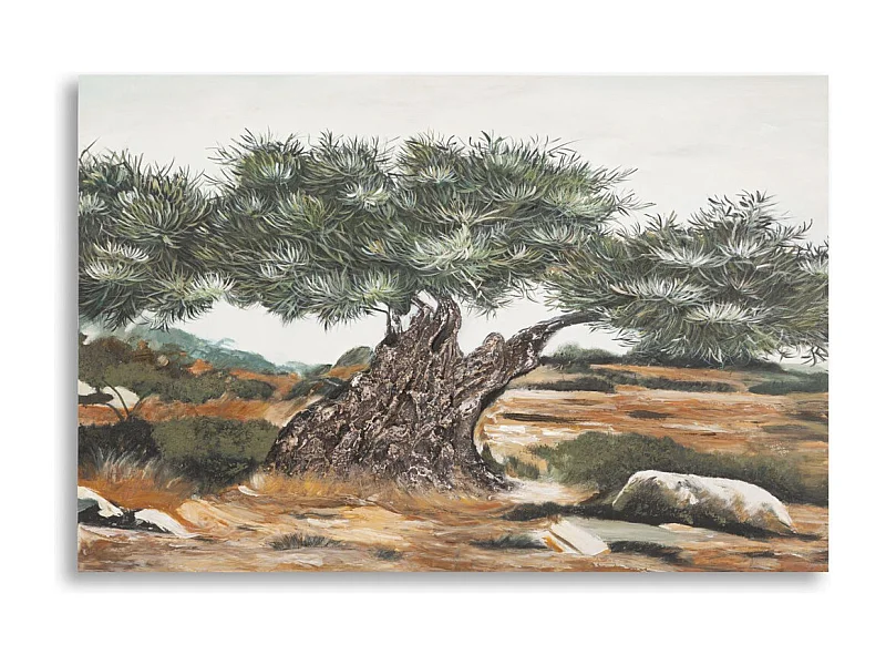 Wydruk na Płótnie Drzewo 1, Wielokolorowy, 120x3,8x80 cm, Epikasa