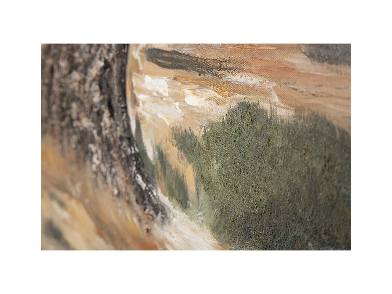 Impression sur Toile Arbre 1, Multicouleur, 120x3,8x80 cm, Seven Design