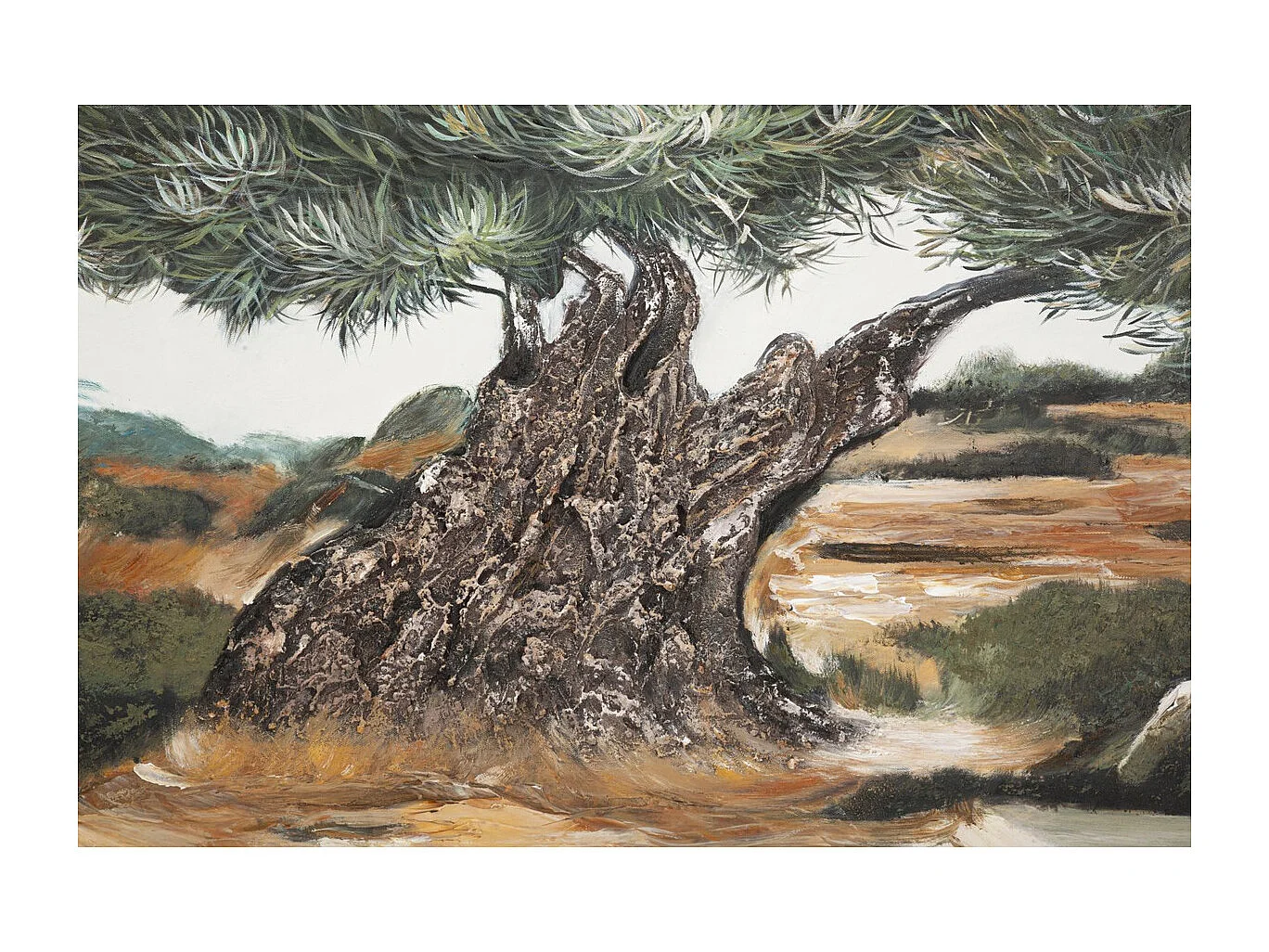 Wydruk na Płótnie Drzewo 1, Wielokolorowy, 120x3,8x80 cm, Seven Design