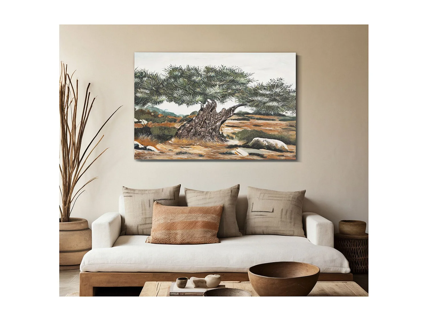 Wydruk na Płótnie Drzewo 1, Wielokolorowy, 120x3,8x80 cm, Seven Design