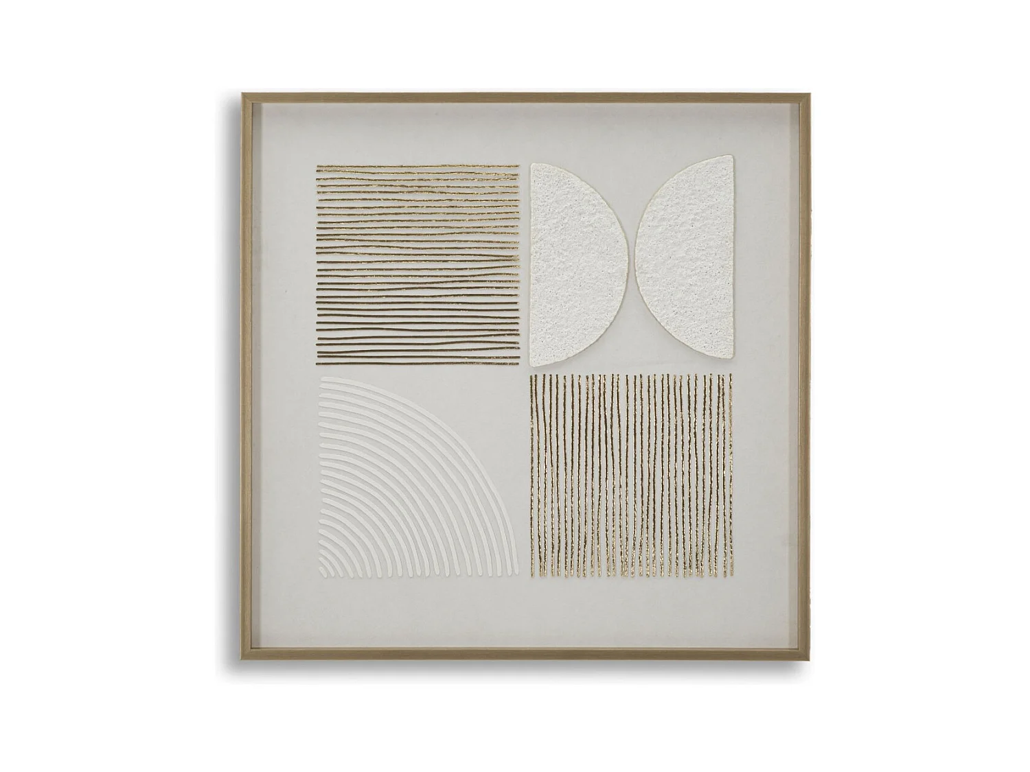 Afdrukken op Canvas met Lijst MF788, Veelkleurig, 60x3x60 cm, Seven Design