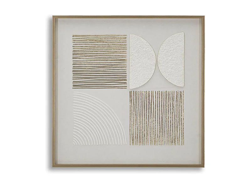 Wydruk na Płótnie z Ramą MF788, Wielokolorowy, 60x3x60 cm, Seven Design