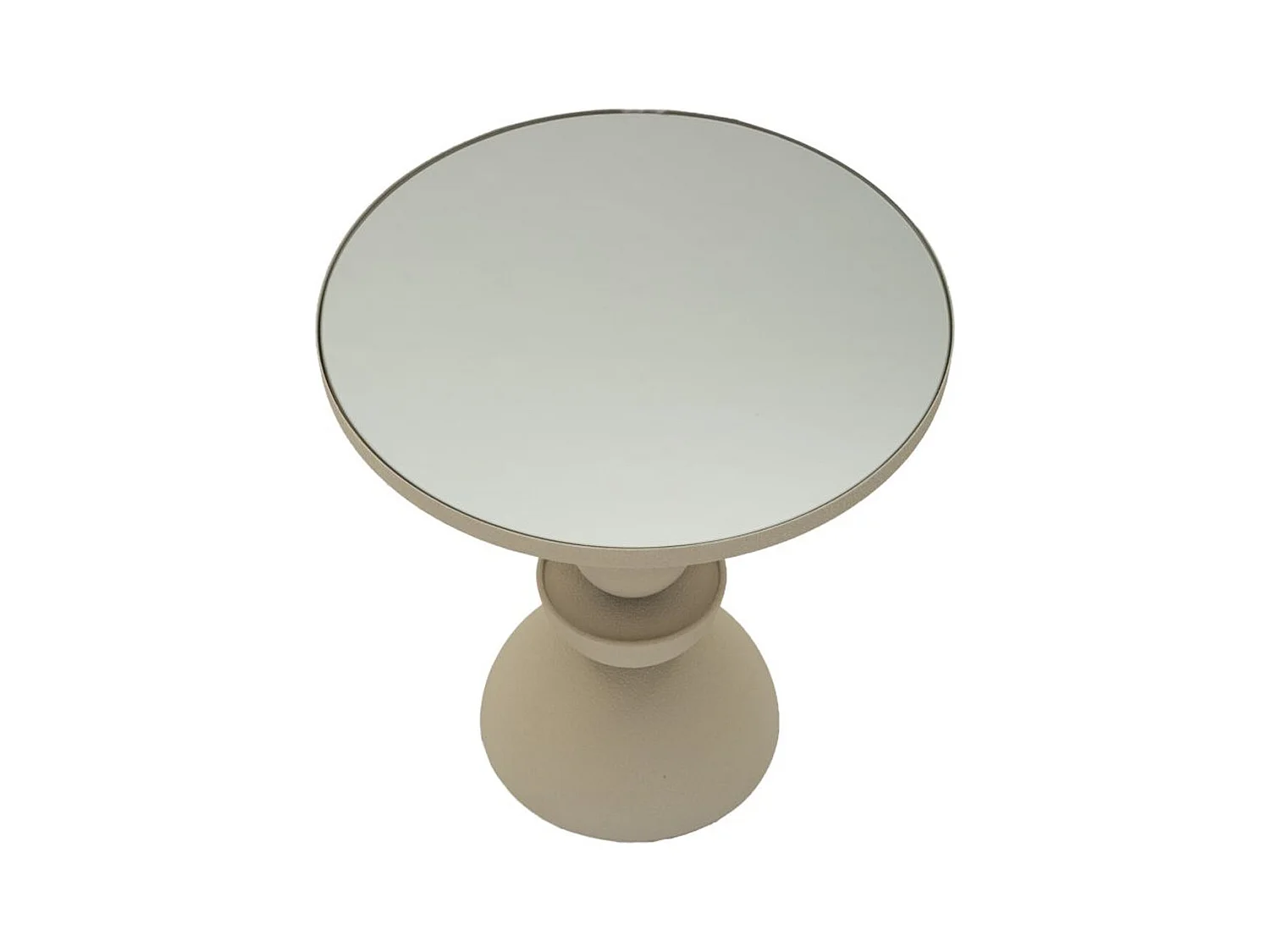 Table d'Appoint MF799, Beige, 40,5x40,5x42 cm, Seven Design