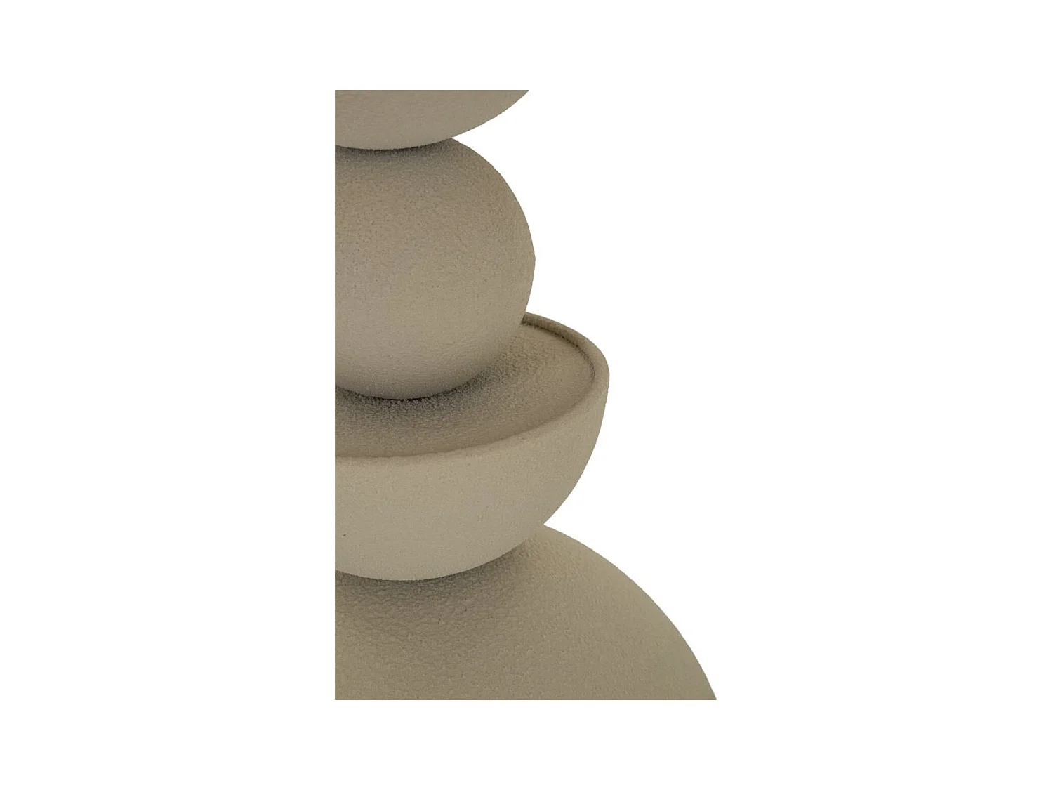 Table d'Appoint MF799, Beige, 40,5x40,5x42 cm, Seven Design