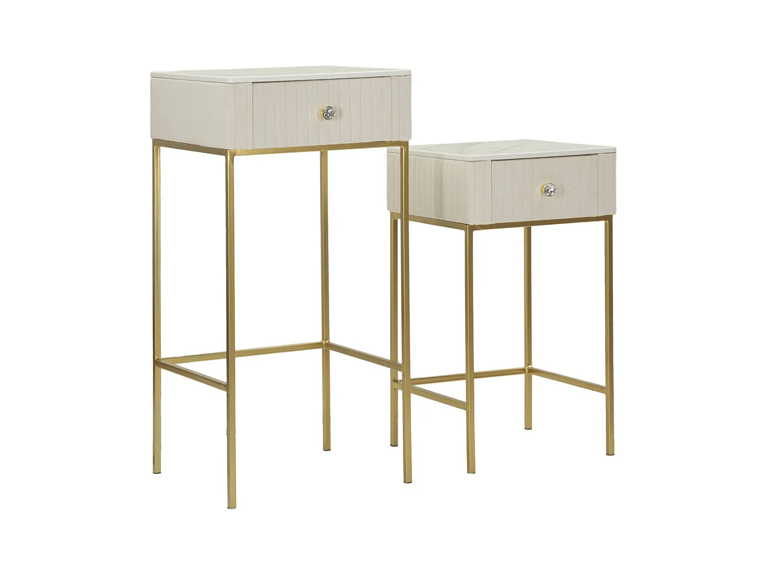 Set Tavolo e Sgabelli MF771, Beige, 45x45x90 cm, Epikasa