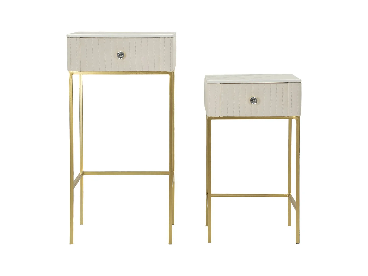 Set Tavolo e Sgabelli MF771, Beige, 45x45x90 cm, Epikasa