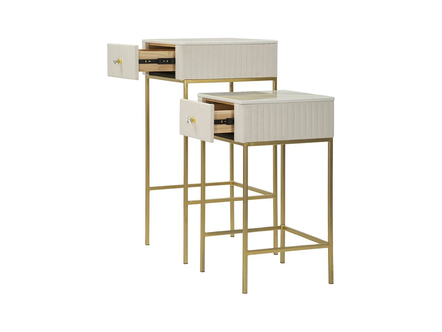 Set Tavolo e Sgabelli MF771, Beige, 45x45x90 cm, Epikasa