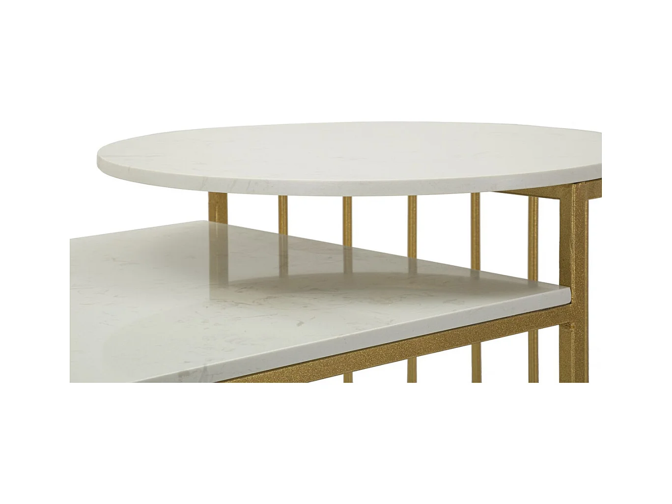 Tavolino MF792, Oro, 0x0x0 cm, Epikasa