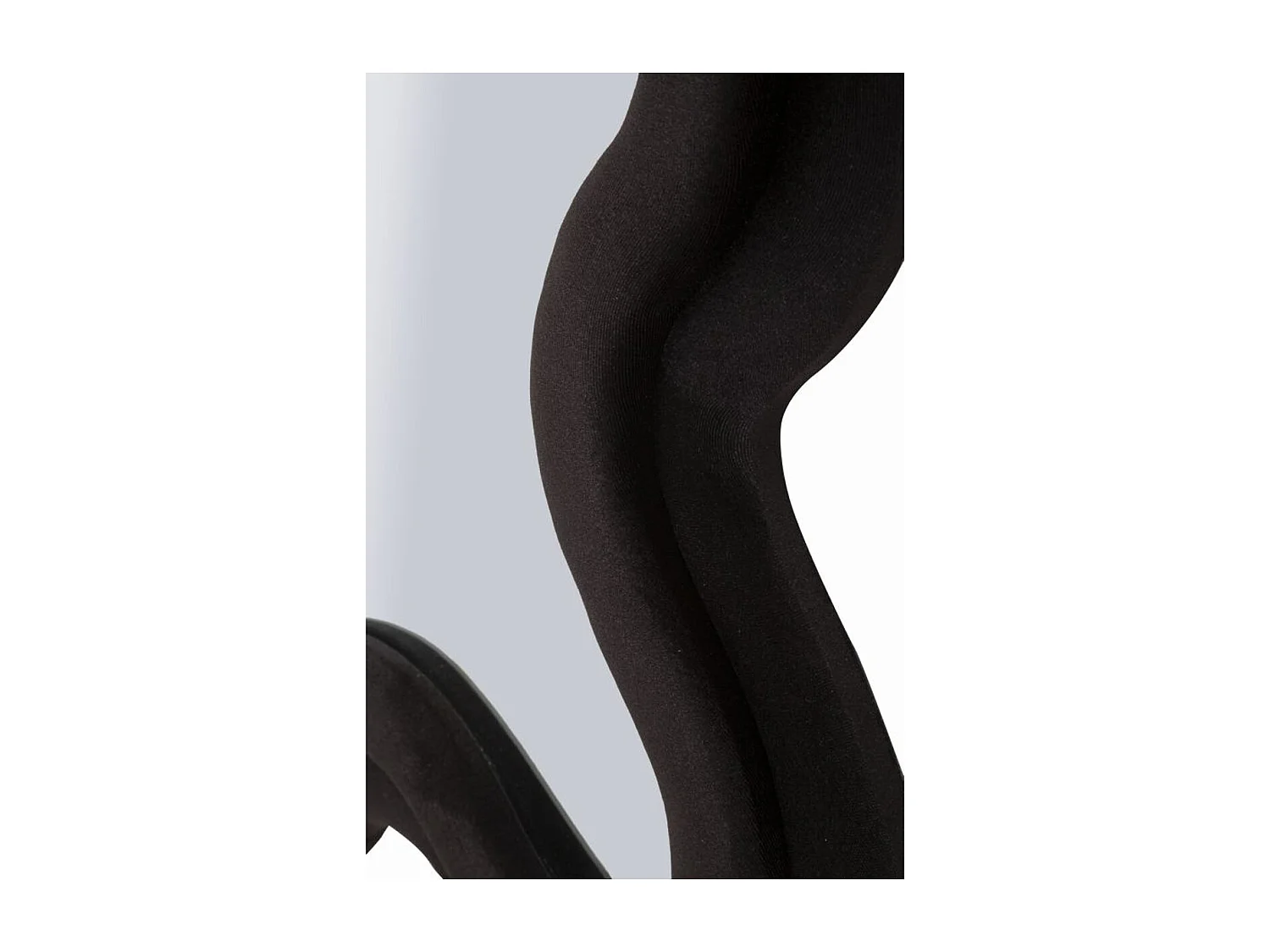 Miroir avec Cadre Vague 5, Noir, 58x4x160 cm, Epikasa