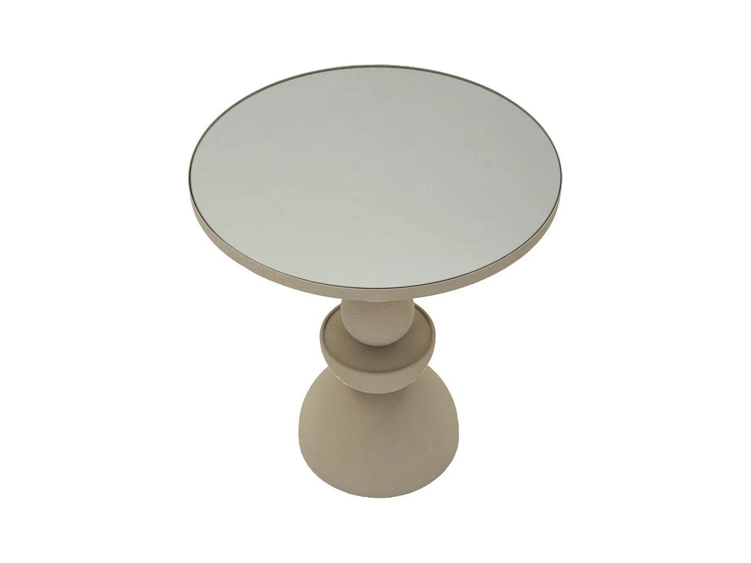 Table d'Appoint MF798, Beige, 45x45x49,5 cm, Seven Design