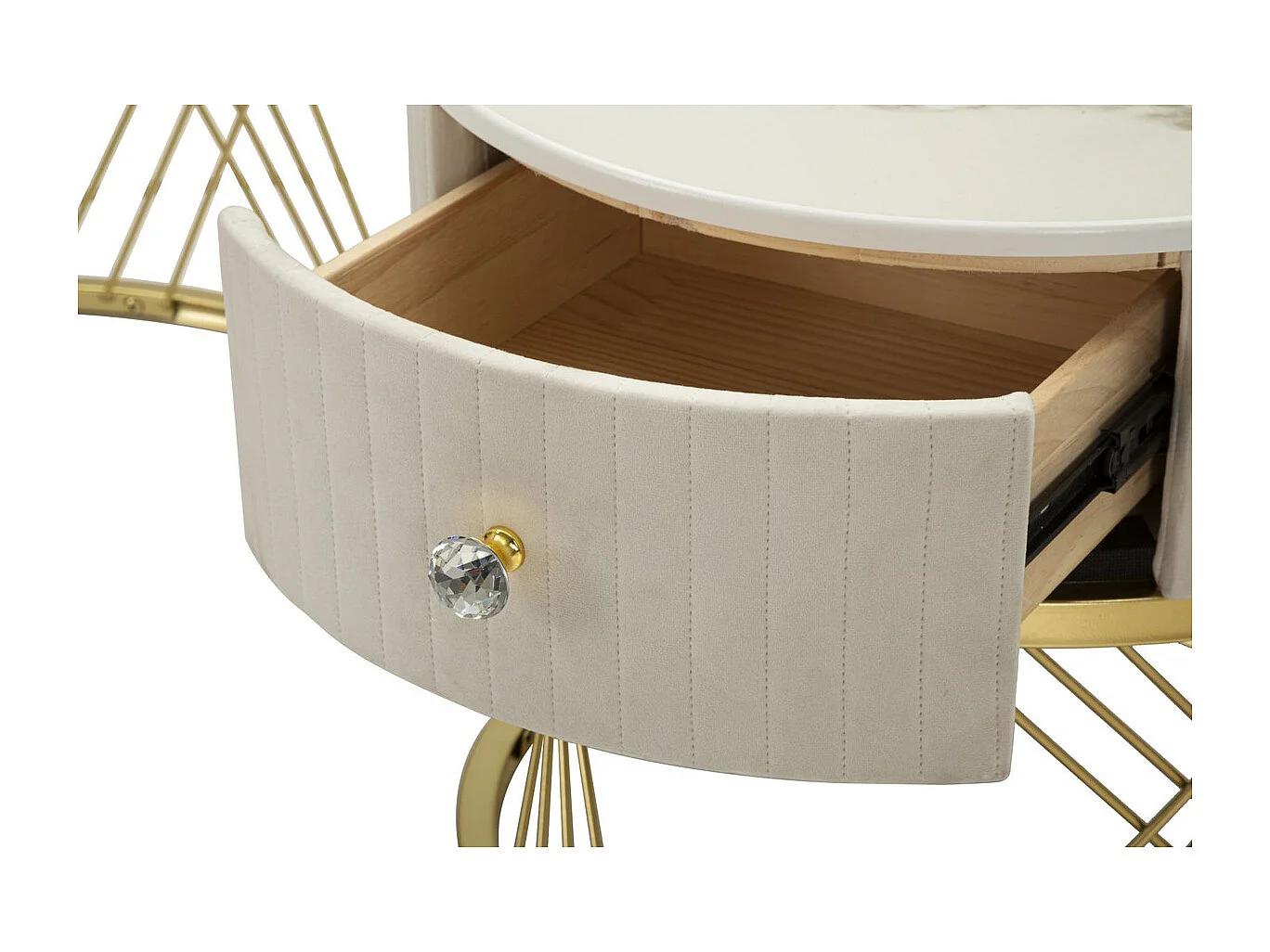 Koffietafel MF795, Beige, 70x70x48 cm, Epikasa