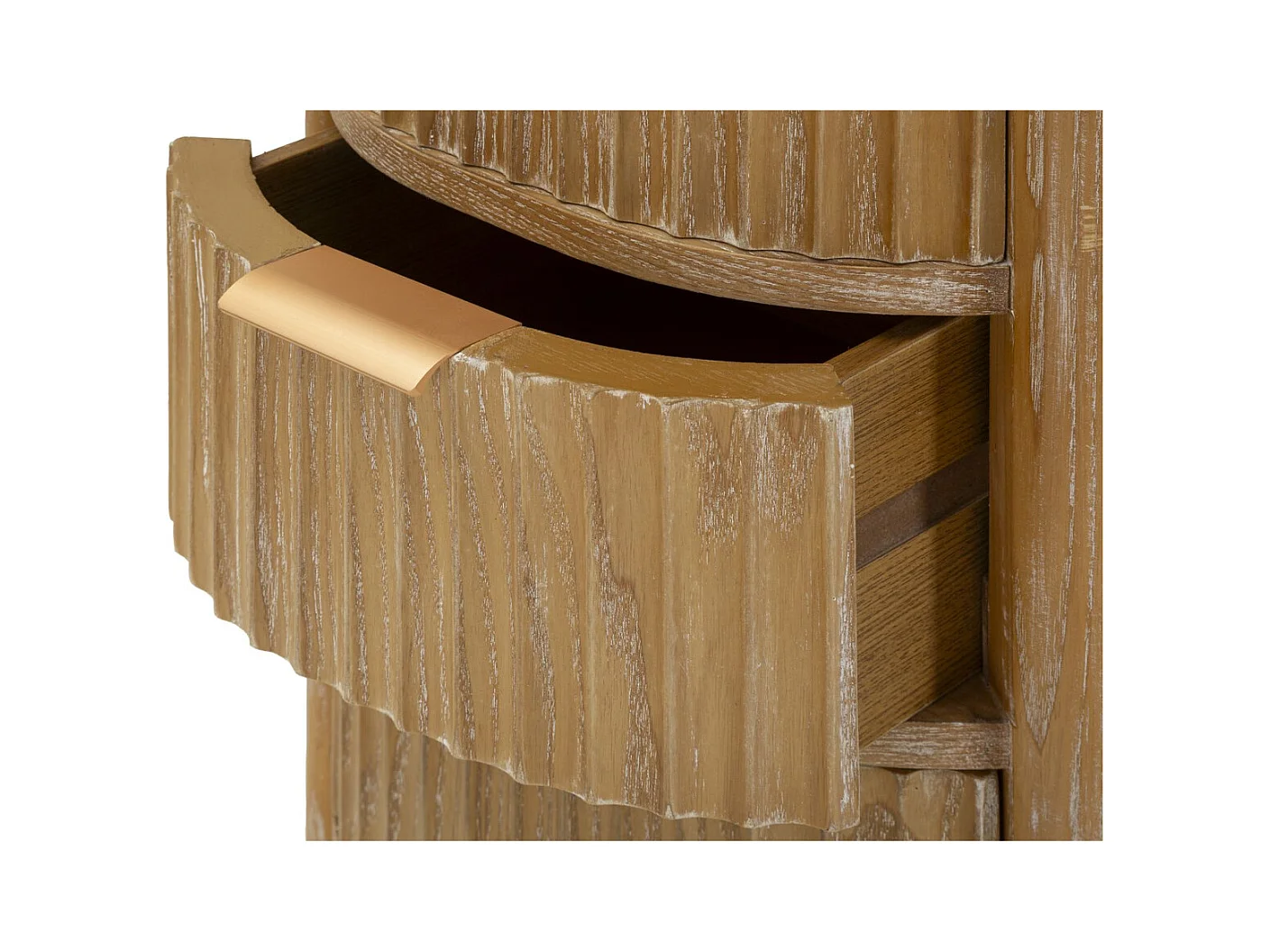 Commode à Tiroirs MF751, Marron, 38x33,5x82 cm, Seven Design