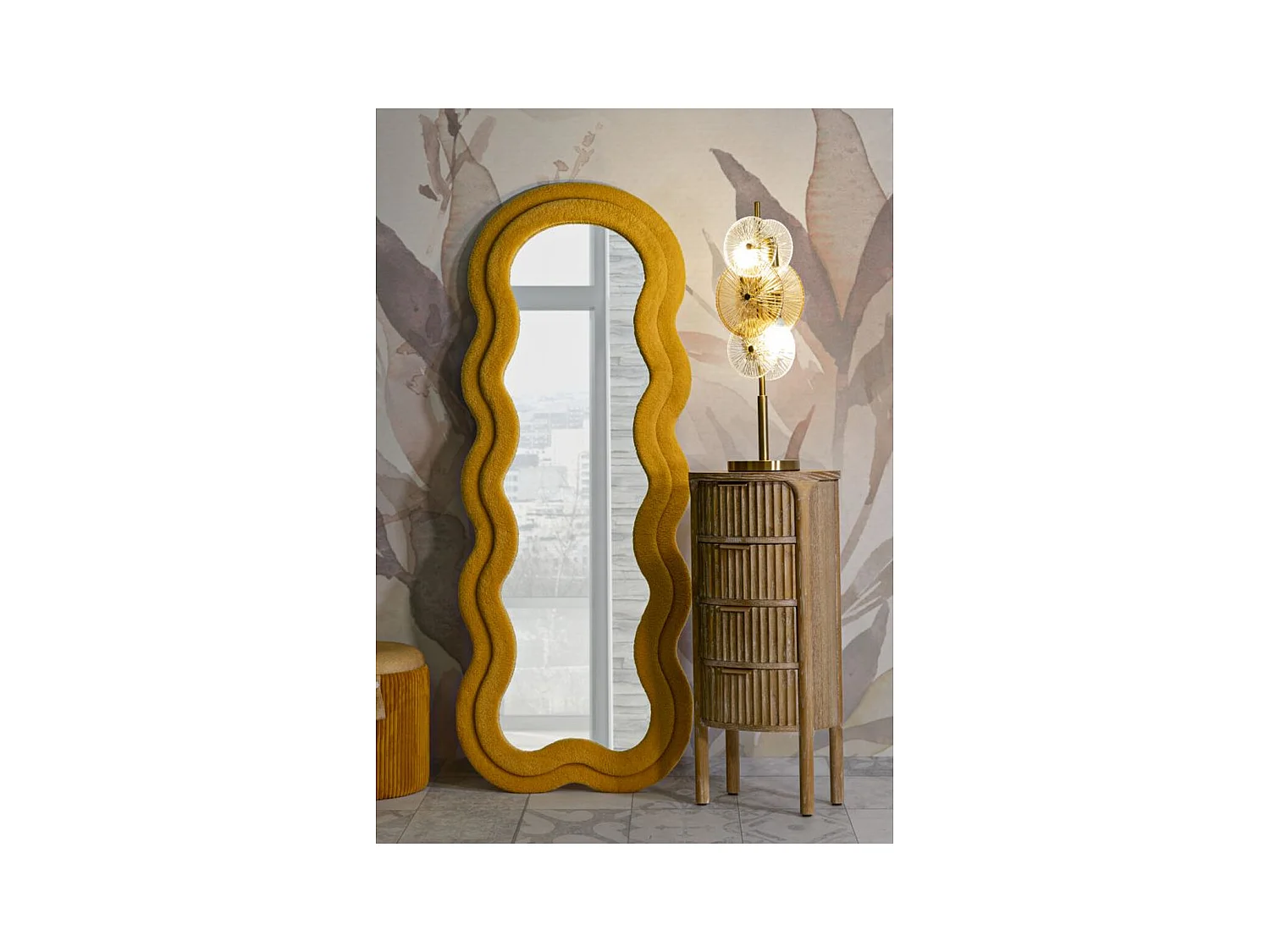 Commode à Tiroirs MF751, Marron, 38x33,5x82 cm, Seven Design