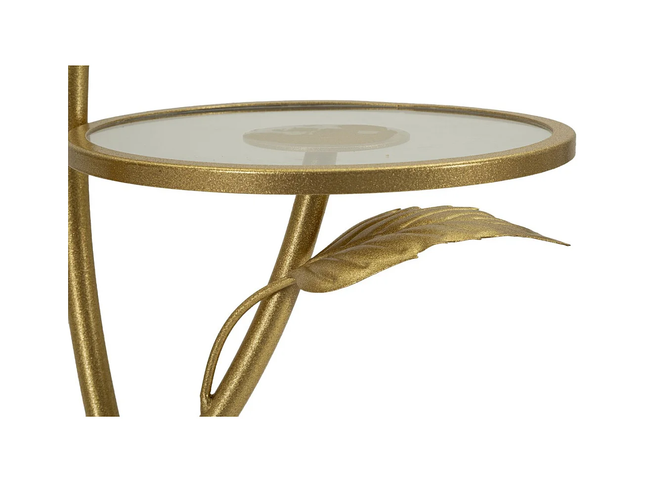 Table d'Appoint MF802, Or, 54x54x69,5 cm, Seven Design
