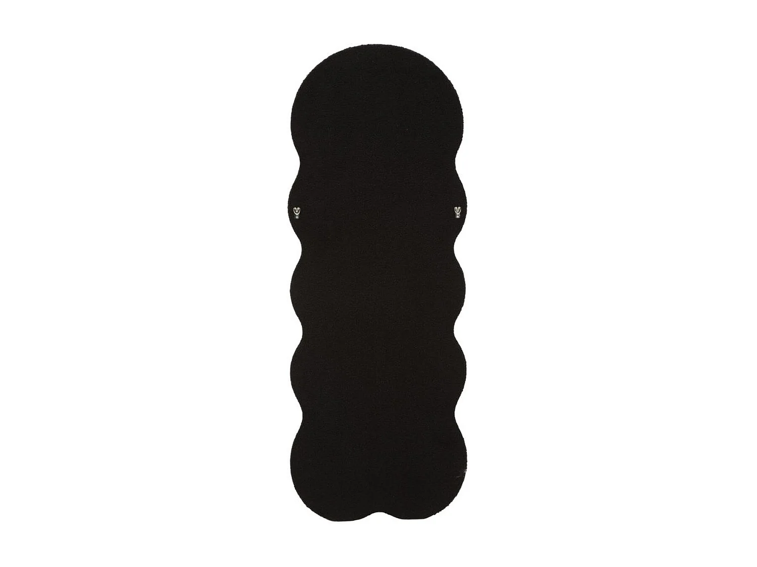 Lustro w Ramie Fala 3, Czarny, 60x4x160 cm, Epikasa