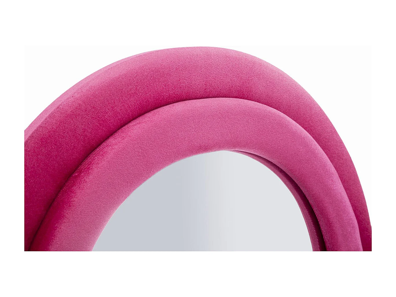 Specchio con Cornice Onda, Rosa, 60x4x160 cm, Epikasa