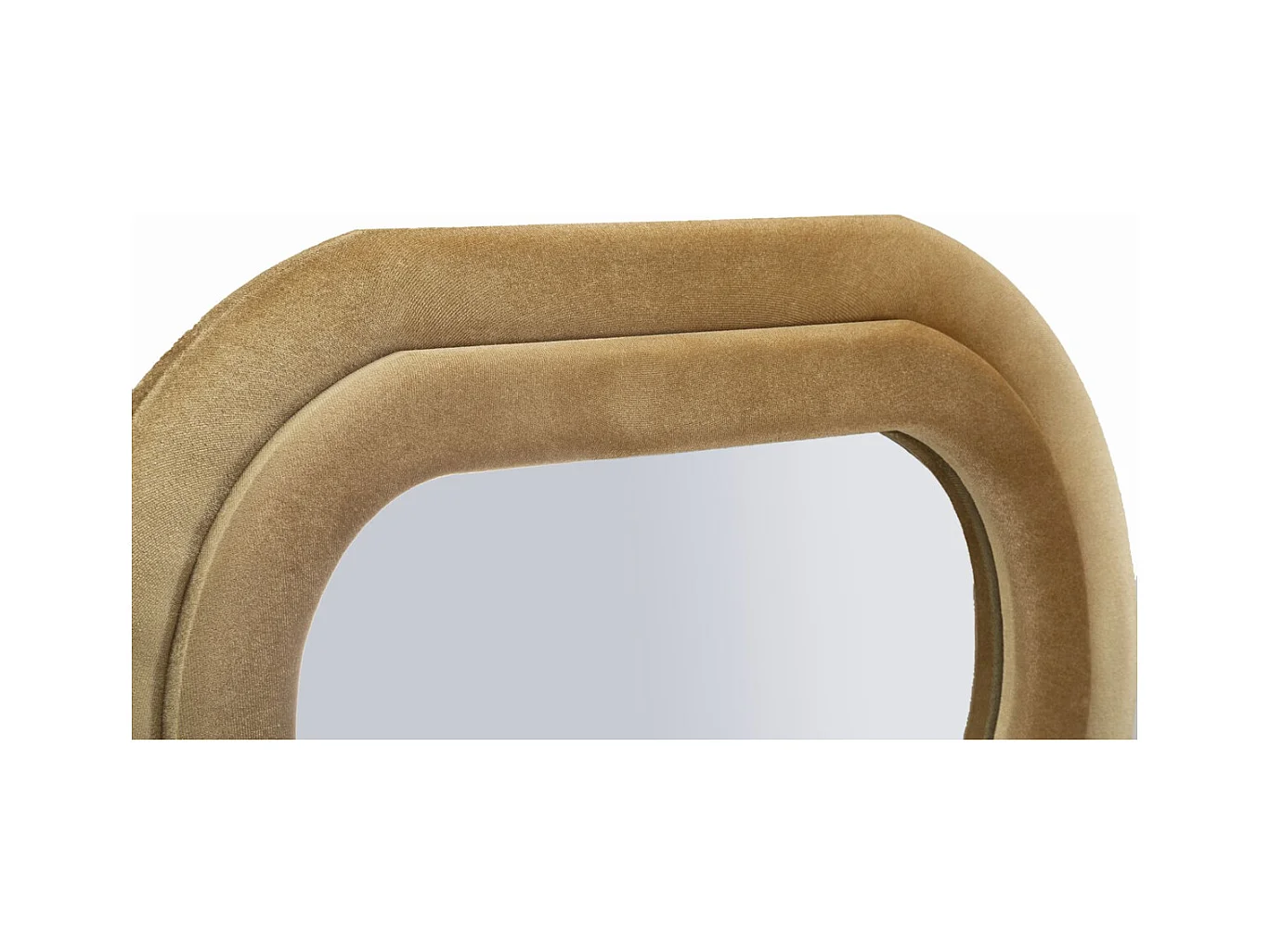 Miroir avec Cadre Vague 1, Or, 60x6x160 cm, Epikasa