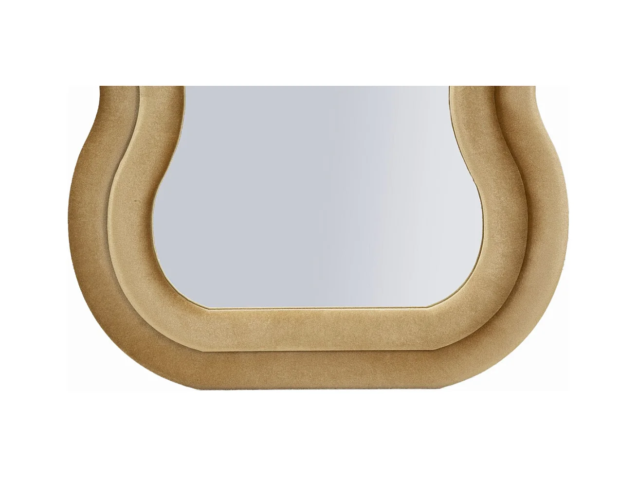 Miroir avec Cadre Vague 1, Or, 60x6x160 cm, Epikasa