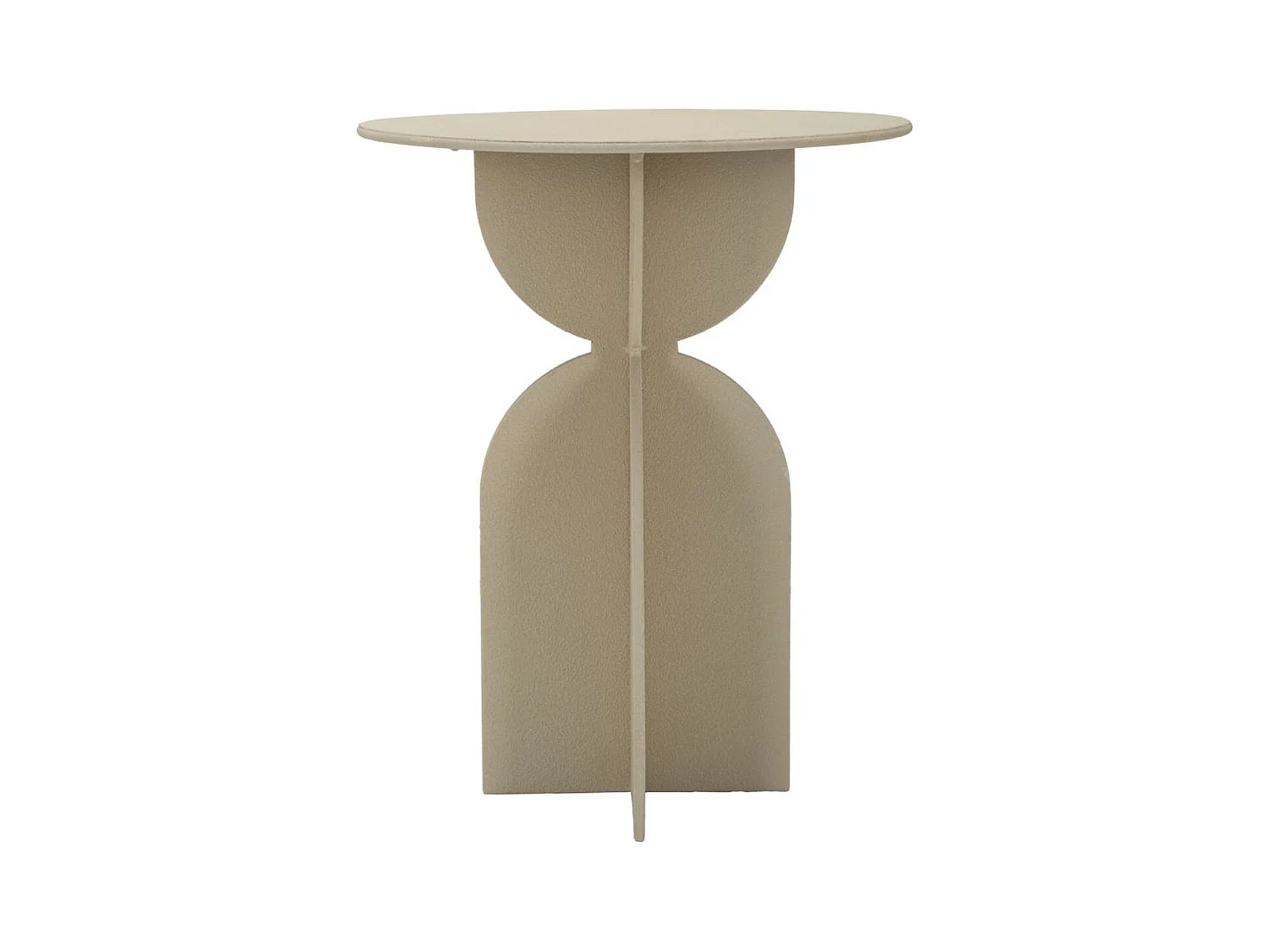 Table d'Appoint MF800, Beige, 45x45x58 cm, Seven Design