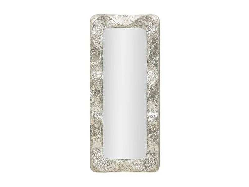 Specchio con Cornice MF776, Argento, 70x6,5x160,5 cm, Epikasa