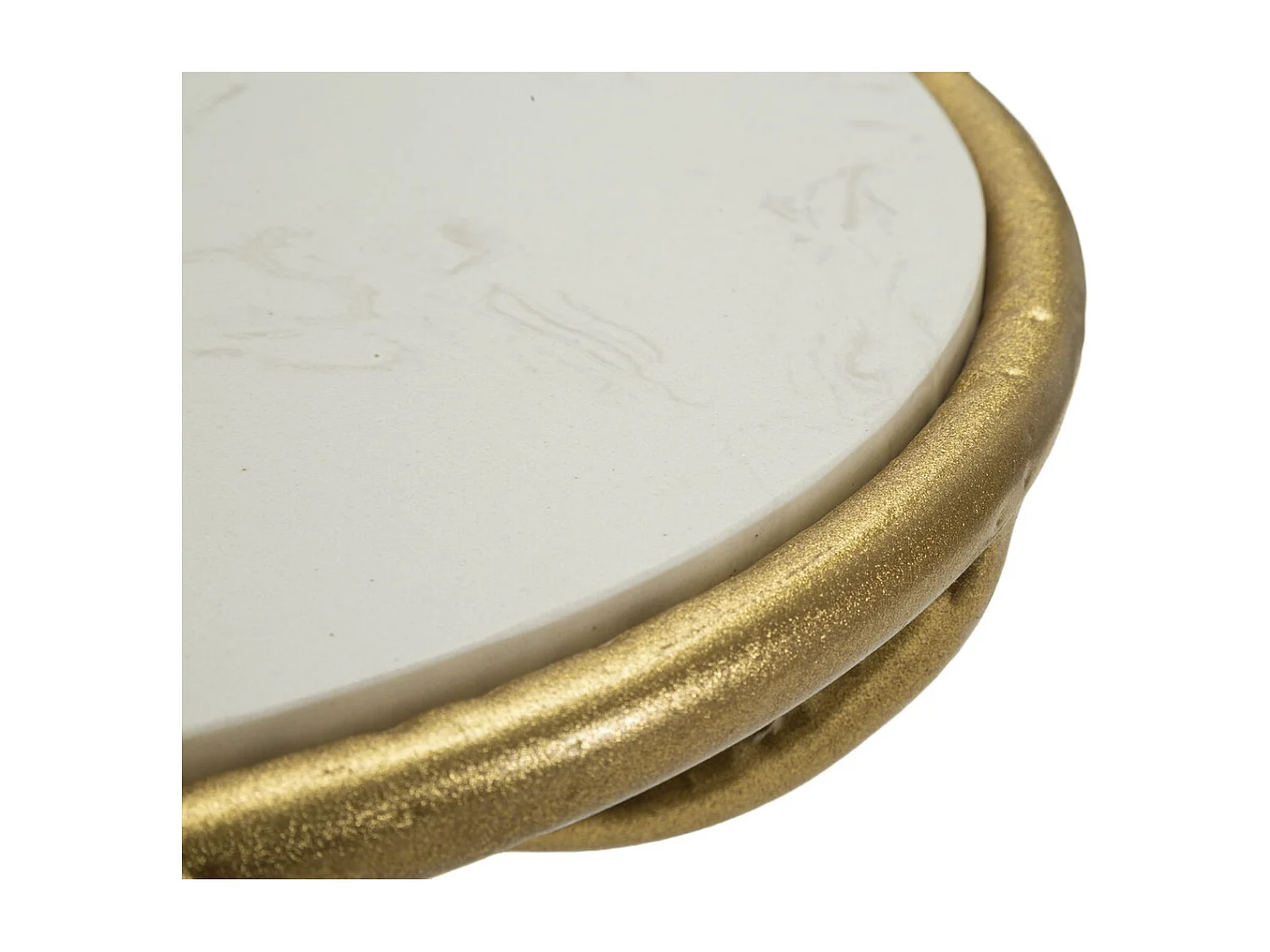 Mesa de Centro MF801, Oro, 38x38x60 cm, Seven Design