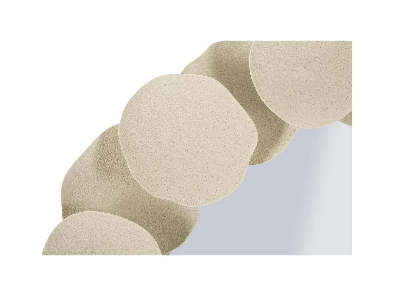 Miroir avec Cadre MF780, Beige, 85x7,5x85 cm, Seven Design