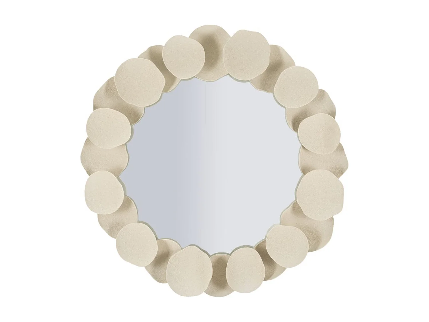 Lustro w Ramie MF780, Beżowy, 85x7,5x85 cm, Seven Design