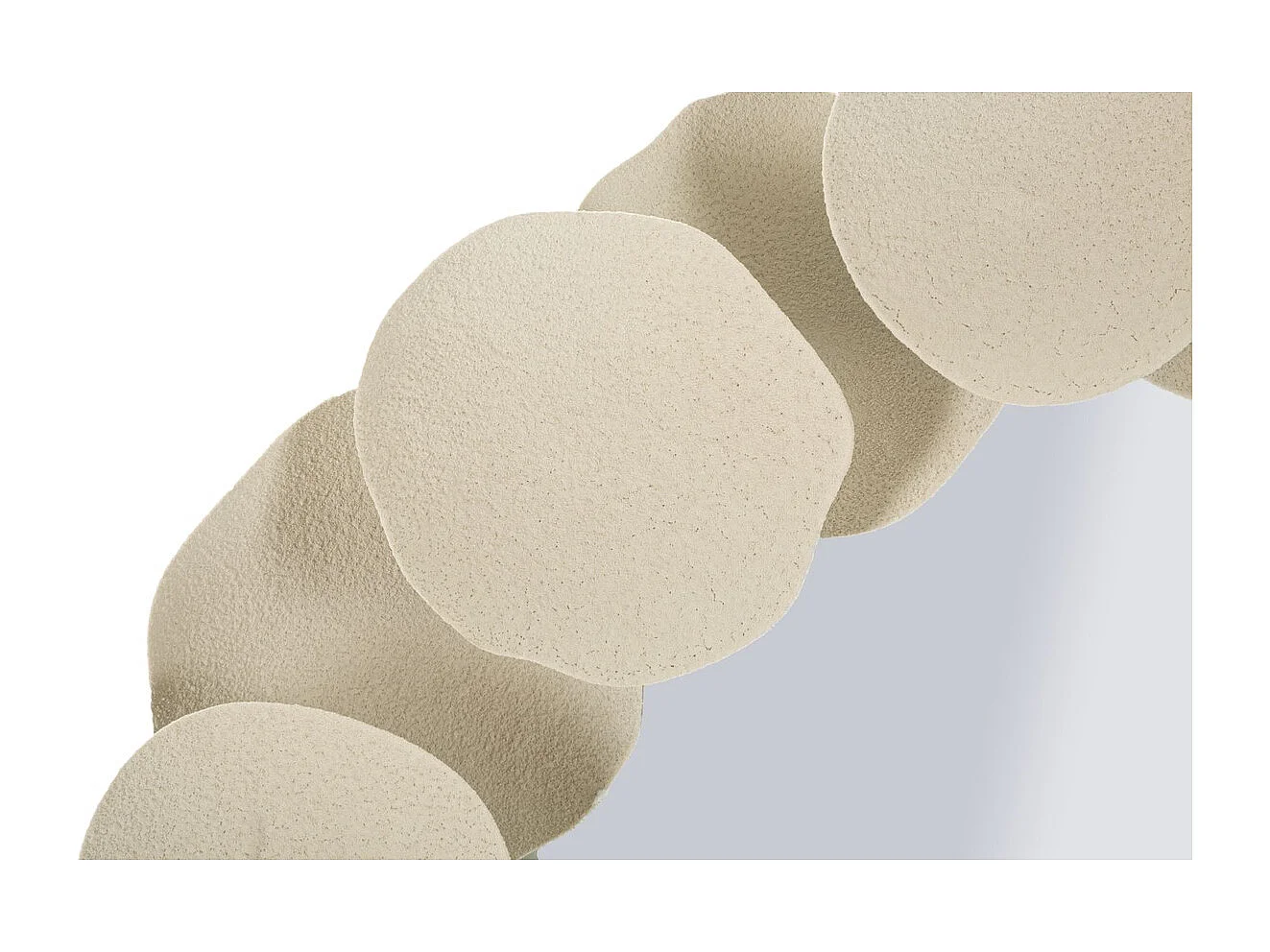 Lustro w Ramie MF780, Beżowy, 85x7,5x85 cm, Seven Design