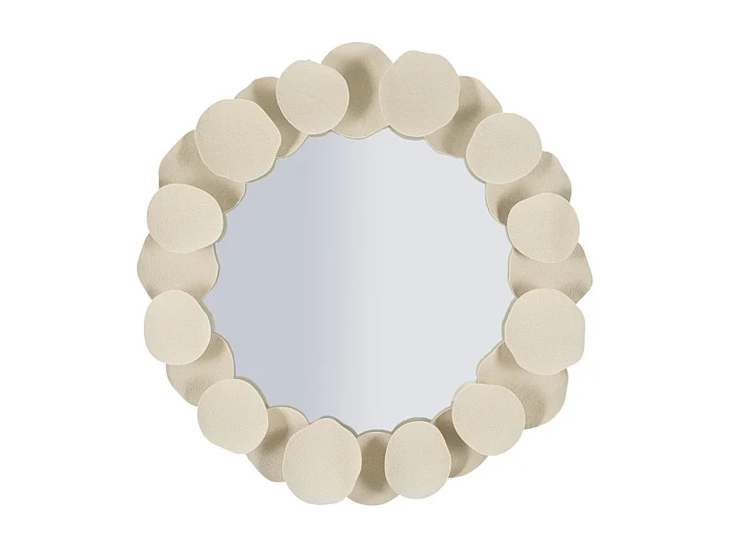 Lustro w Ramie MF780, Beżowy, 85x7,5x85 cm, Seven Design