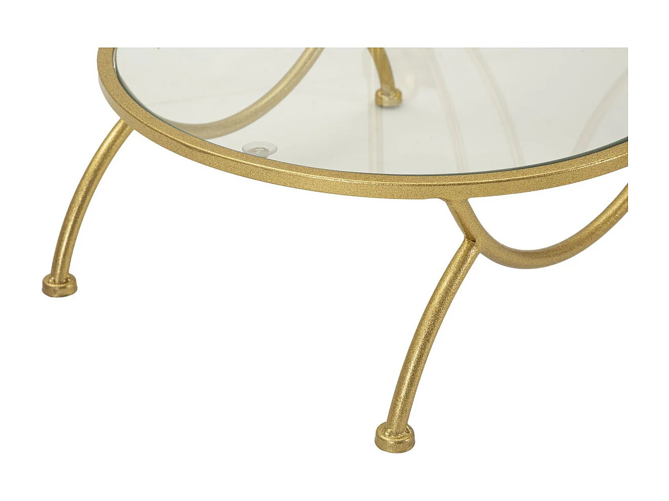 Mesa de Centro MF803, Oro, 40x40x78 cm, Seven Design