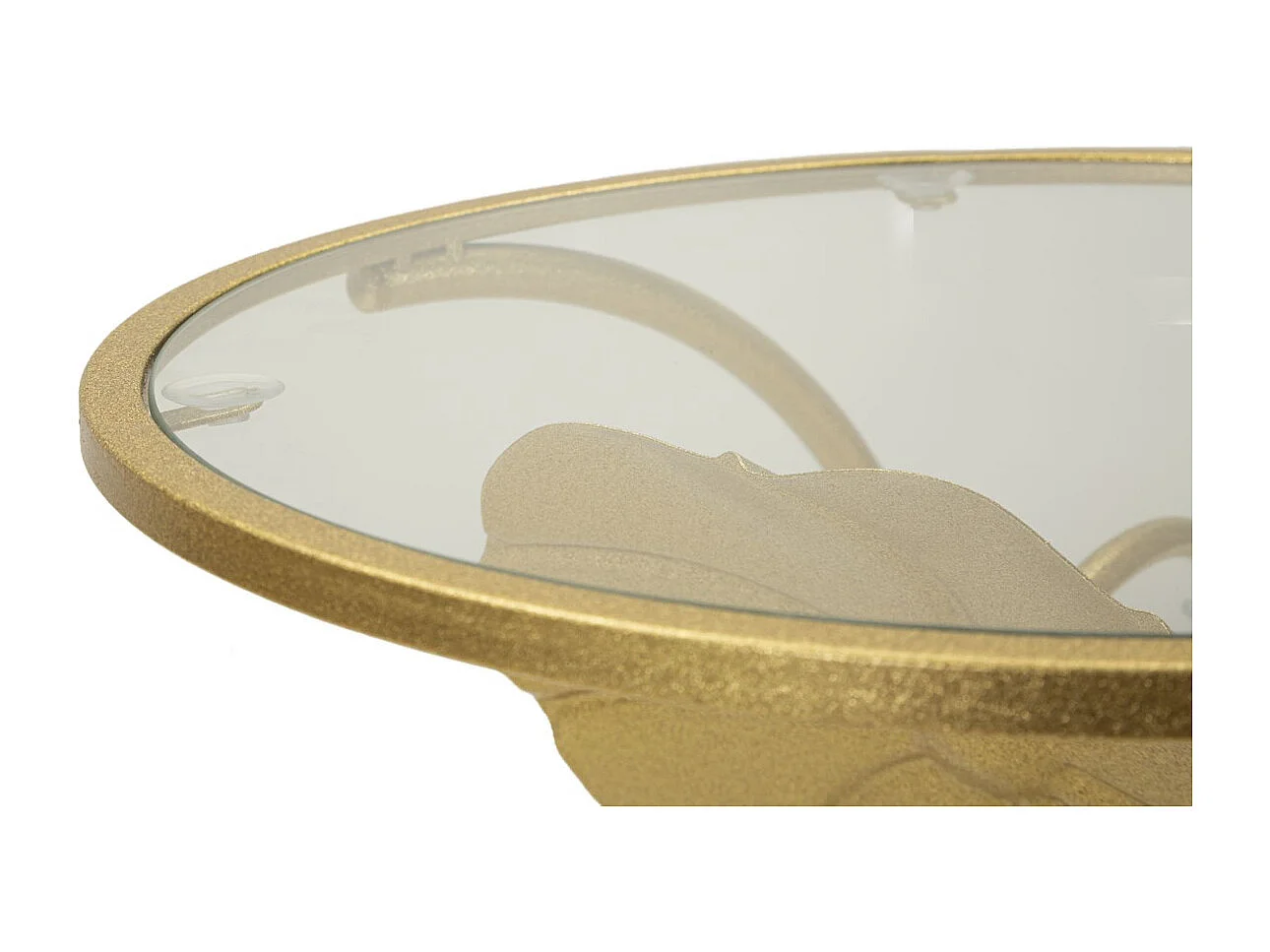 Mesa de Centro MF803, Oro, 40x40x78 cm, Seven Design