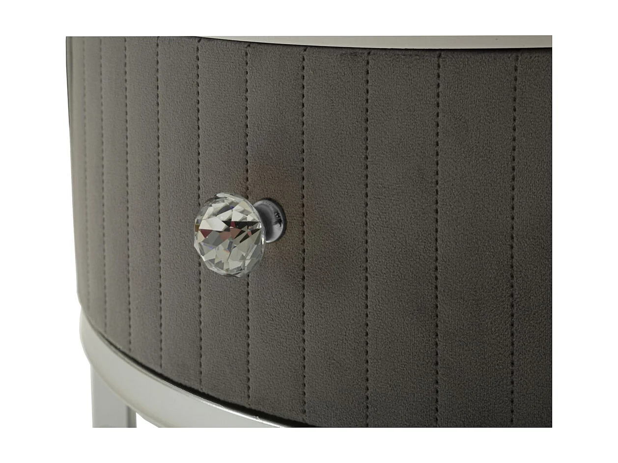 Tavolino MF796, Grigio, 70x70x45 cm, Epikasa