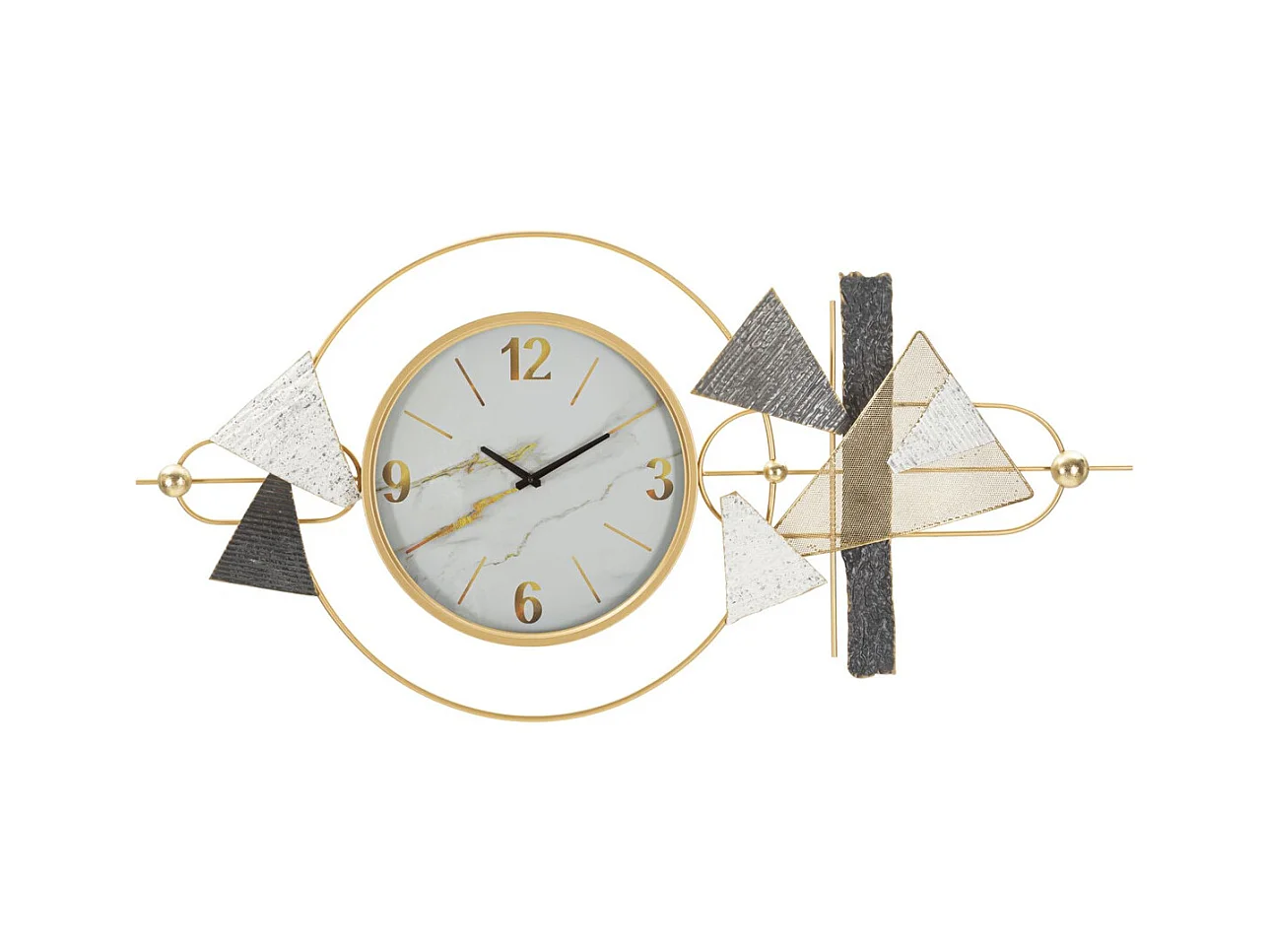 Horloge Murale MF765, Multicouleur, 120x6x60 cm, Seven Design