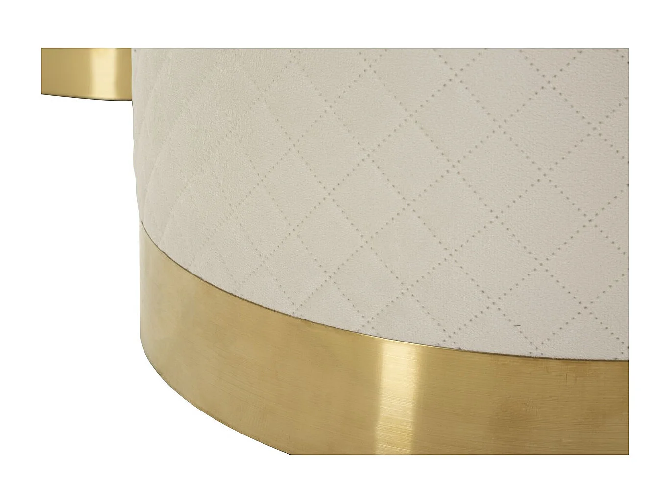 Zestaw 3 Pufami MF770, Beżowy, 60x60x80 cm, Seven Design