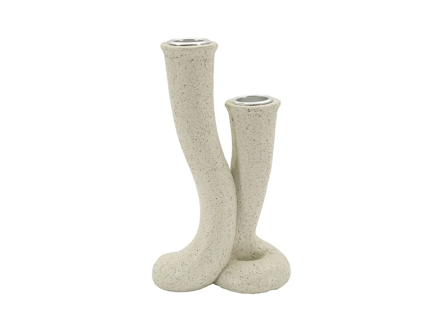Bougeoir MF750, Beige, 10x6,5x17,5 cm, Epikasa