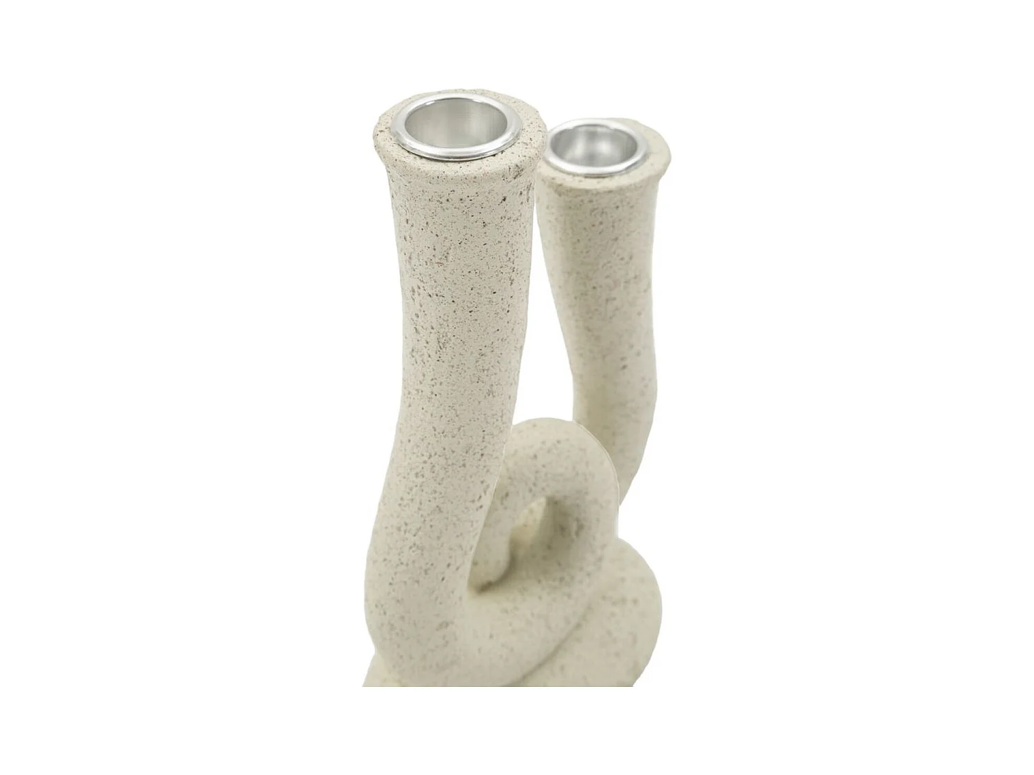 Bougeoir MF746, Beige, 12x7x20 cm, Seven Design