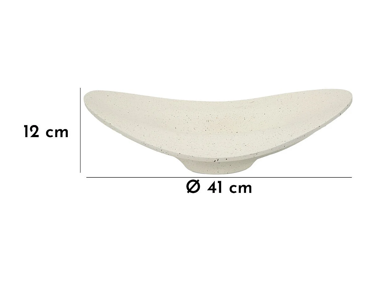 Plateau MF859, Beige, 41x12x41 cm, Seven Design