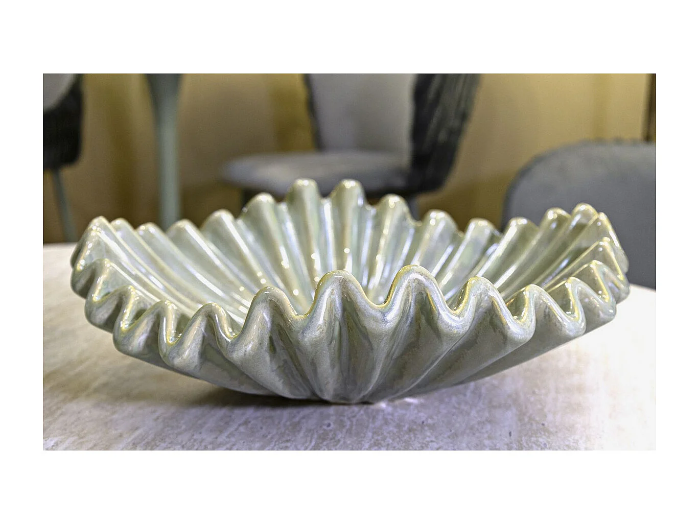 Dienblad MF855, Groen, 40x40x13 cm, Seven Design