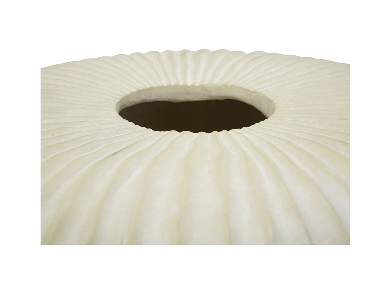 Vase Décoratif MF817, Beige, 40x40x23 cm, Epikasa