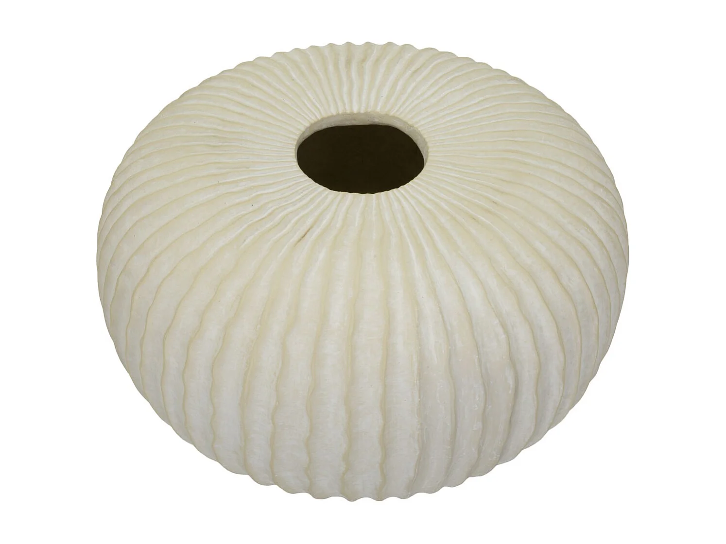 Wazon Dekoracyjny MF817, Beżowy, 40x40x23 cm, Seven Design