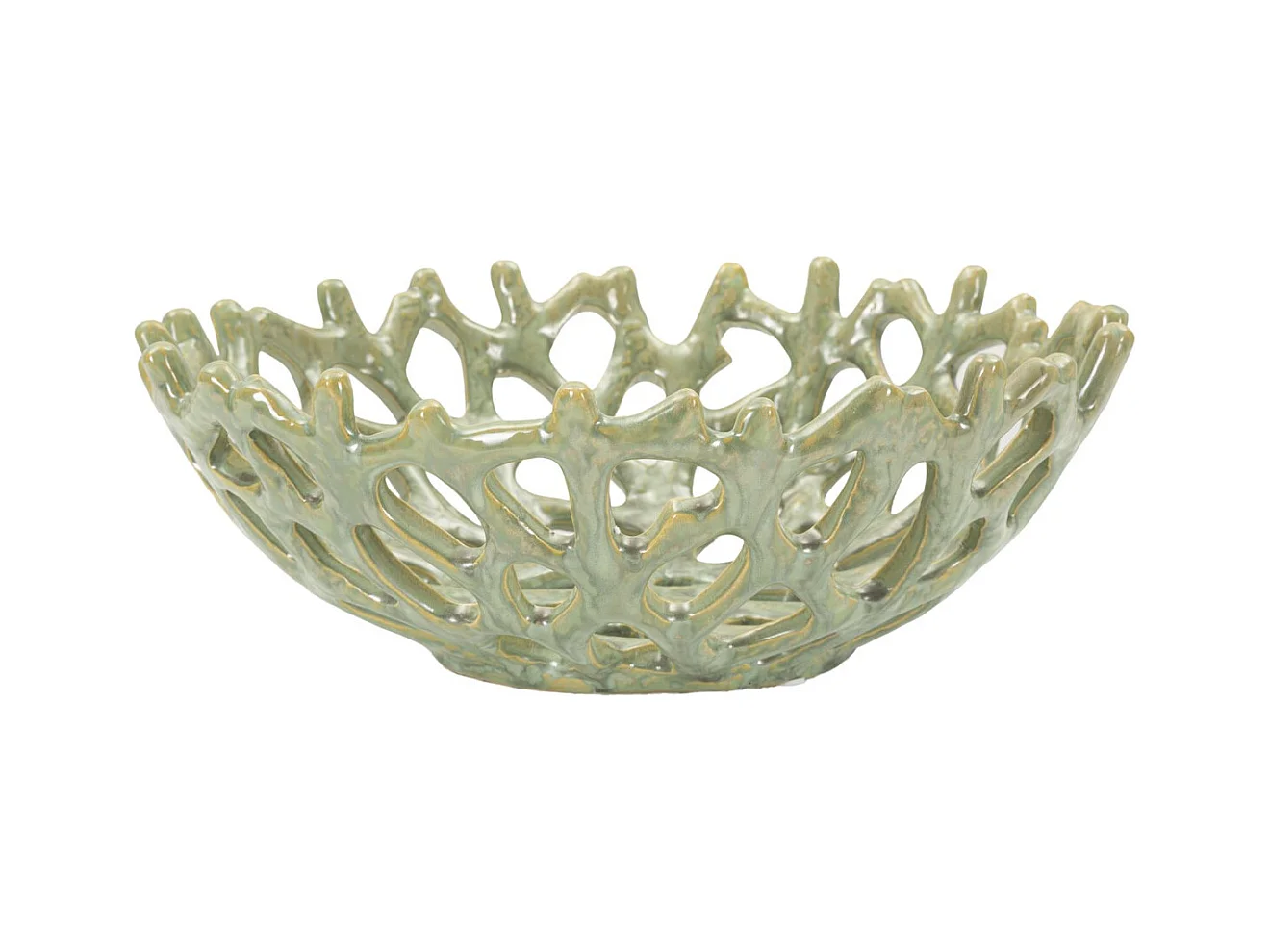 Plateau MF858, Vert, 35x35x13 cm, Seven Design