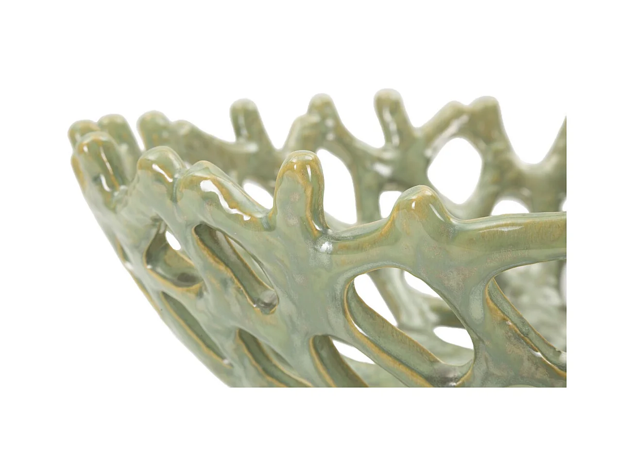 Plateau MF858, Vert, 35x35x13 cm, Seven Design