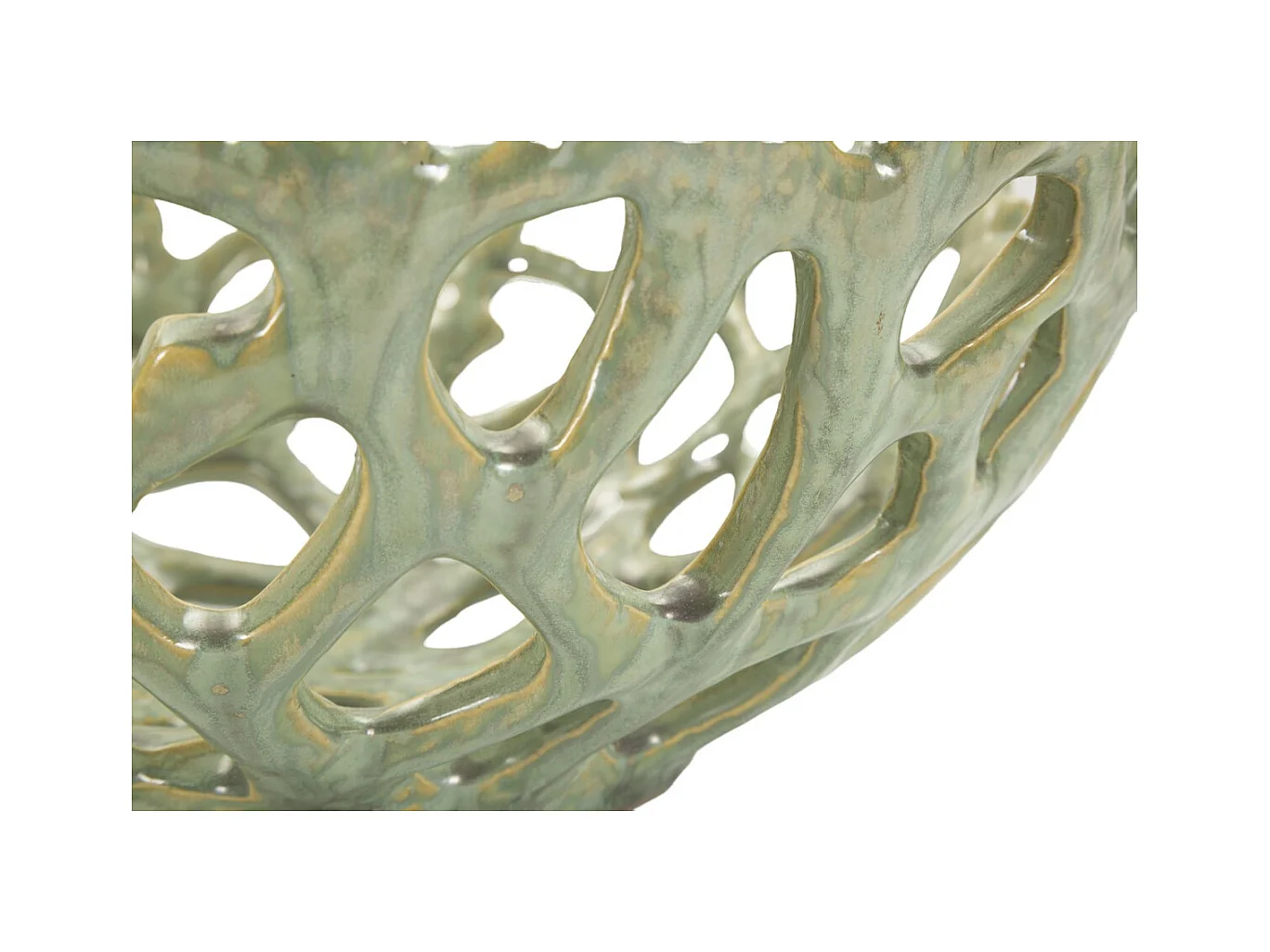 Plateau MF858, Vert, 35x35x13 cm, Seven Design