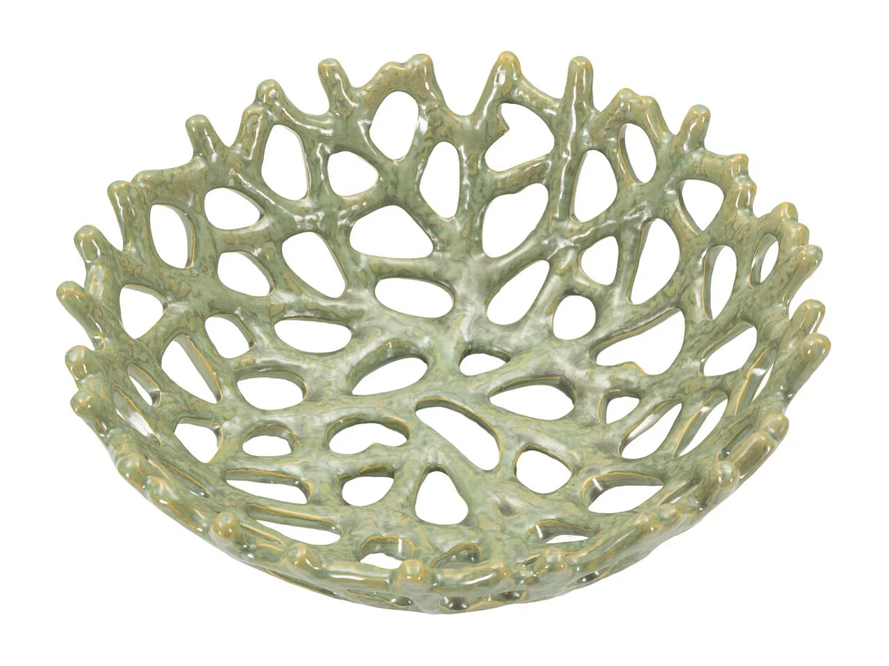 Plateau MF858, Vert, 35x35x13 cm, Seven Design