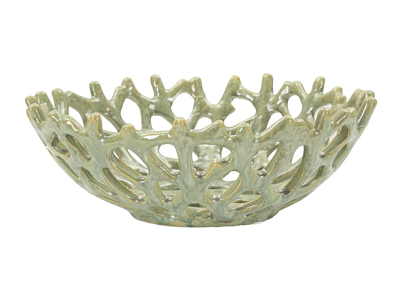 Plateau MF858, Vert, 35x35x13 cm, Seven Design