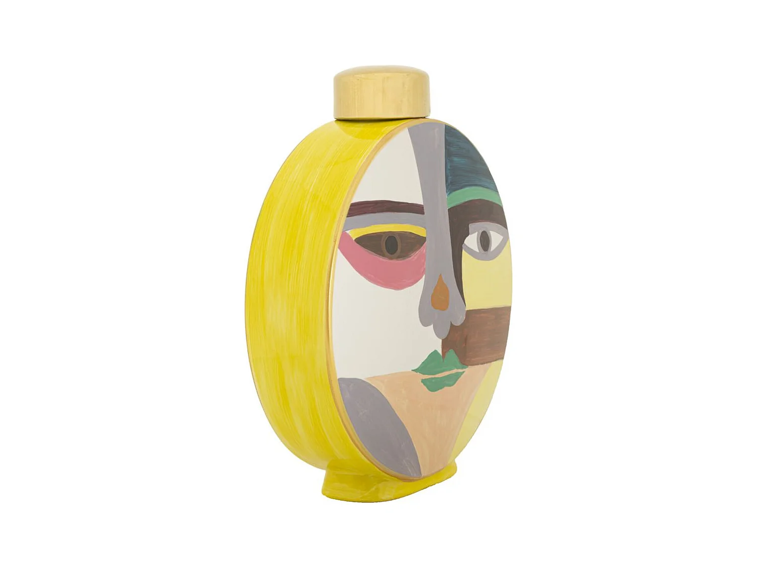 Vase Décoratif MF839, Multicouleur, 28x9x33 cm, Seven Design